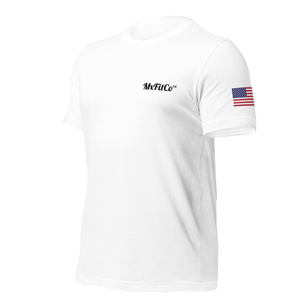 MxFitCo White Tee USA