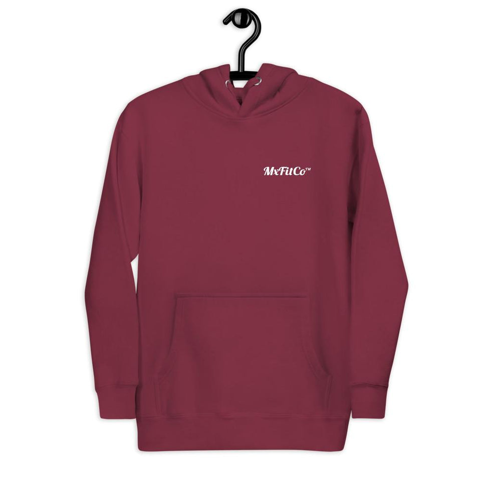 MxFitCo Maroon Hoodie