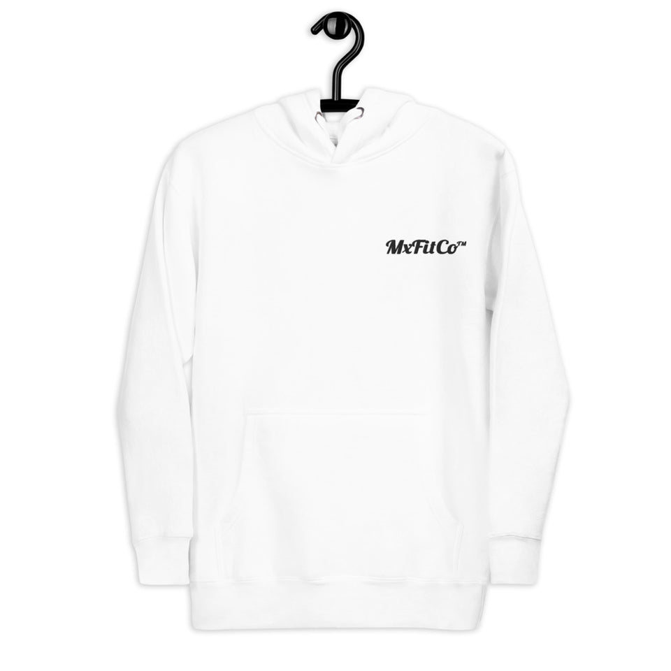 MxFitCo White Hoodie
